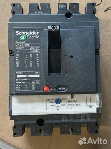 Выключатель автоматический Schneider Electric Comp