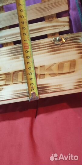 Ящик деревянный подарочный Декоративные шкатулка