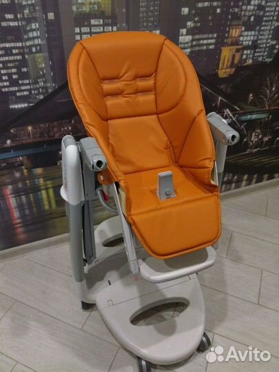 Чехлы из эко-кожи для стульчика peg-perego tatamia