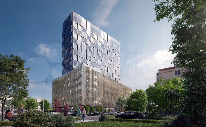 1-к. апартаменты, 68,9 м², 13/17 эт.