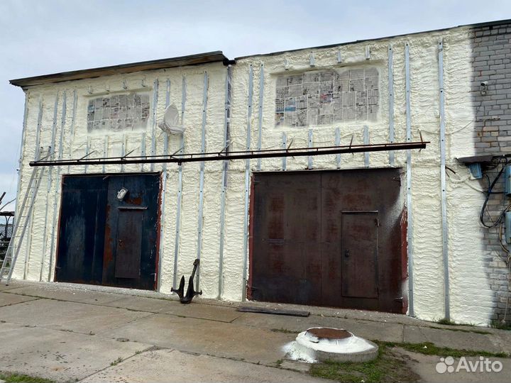 Утепление пенополиуретаном фасада