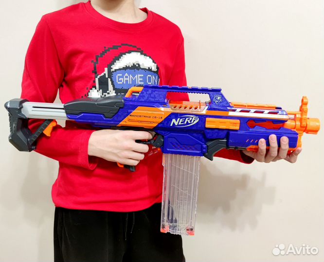 Nerf Rapidstrike cs 18 (без батареек и патронов)