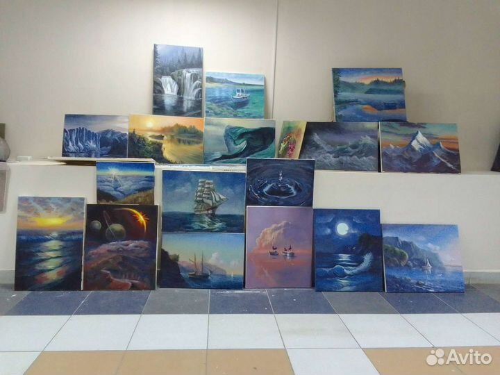 Картина маслом на холсте