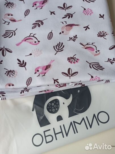 Трикотажная пелёнка премиум