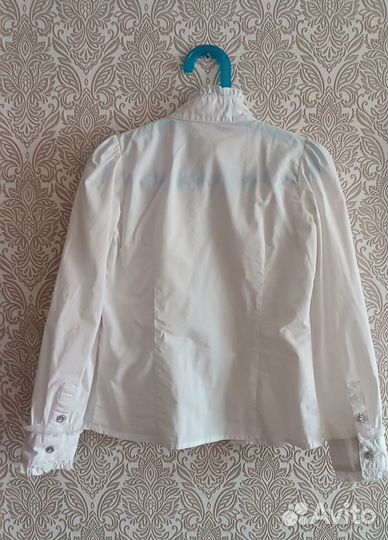 Блузка белая школьная 134