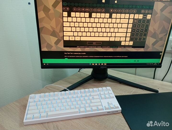 Клавиатура Red square keyrox tkl classic white