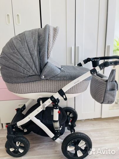 Коляска 2в 1 bebe mobile Toscana