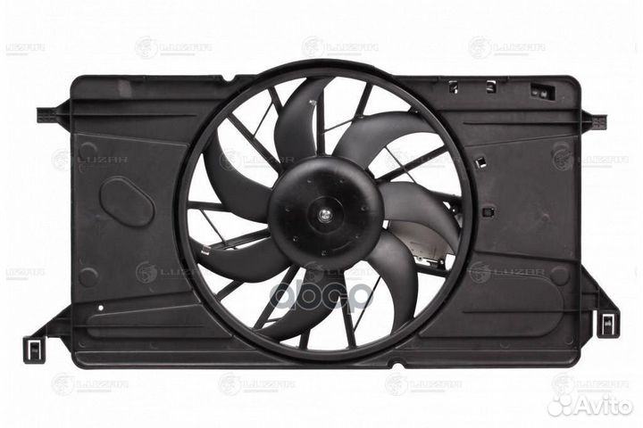 Вентилятор радиатора mazda 3 BK 03- 1.6I с кожу