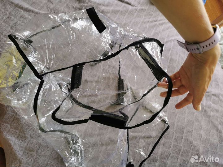 Дождевик на прогулочную коляску