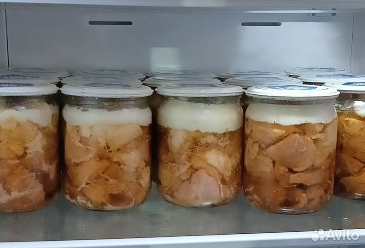 Тушёнка домашняя, свиная, говяжья, куриная, каши