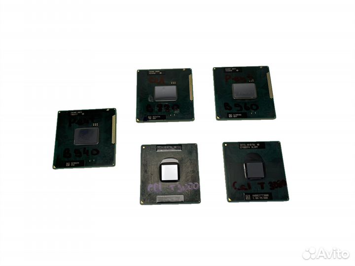 Процессоры для ноутбуков в ассортименте