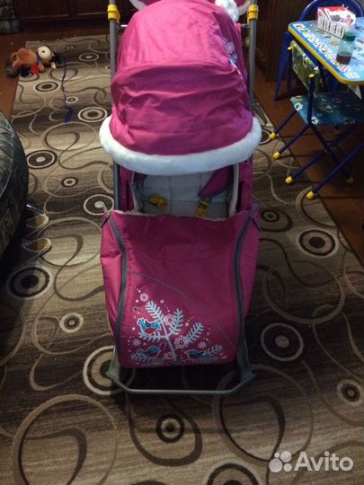 Коляска санки