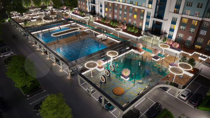 2-к. квартира, 69,6 м², 14/25 эт.