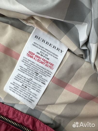 Комбинезон демисезонный burberry 12 месяцев