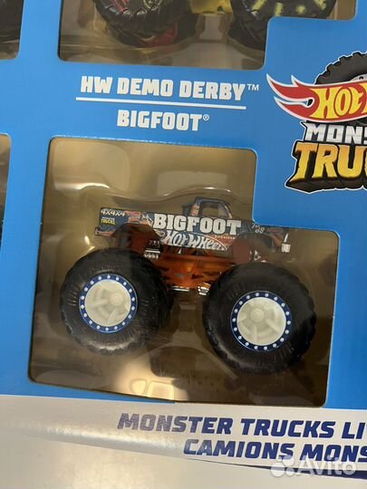 Набор hot wheels monster tracks 8 шт