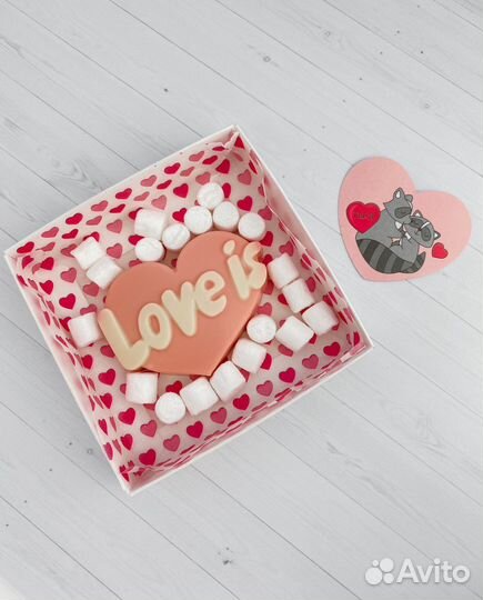 Шоколад ручной работы для любимой/любимого