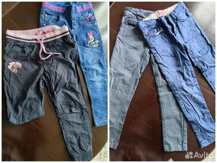 Вещи пакетом на девочку р. 104-110