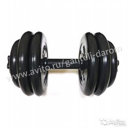 Разборные гантели 2х24.5 Д26мм Барбелл Атлет