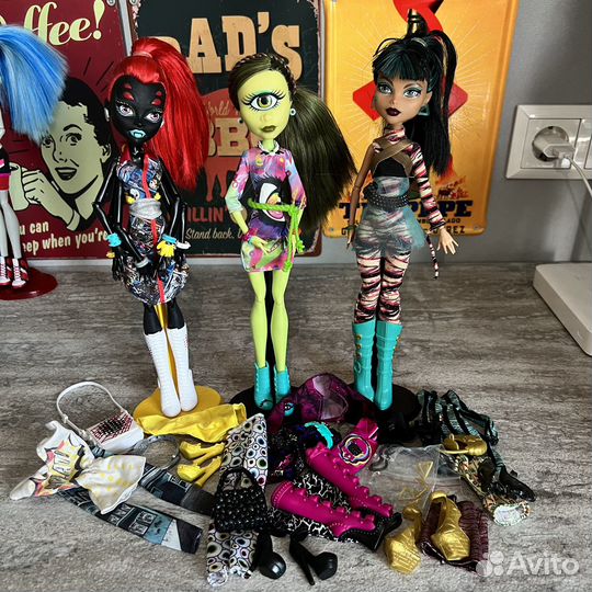 Кукла Монстер Хай monster high я люблю моду