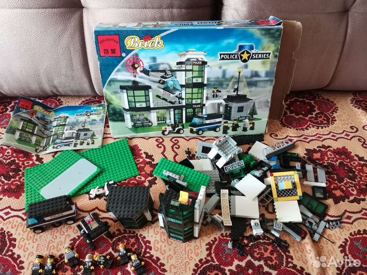 Конструктор Brick Enlighten Полицейский участок