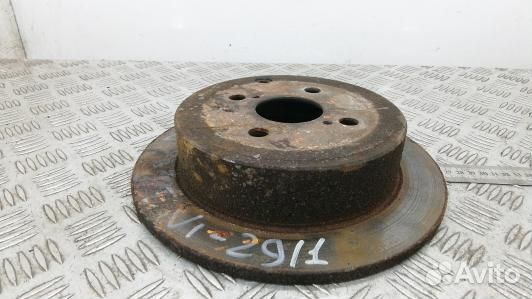 Диск тормозной задний toyota corolla E12 (ENI29LR0