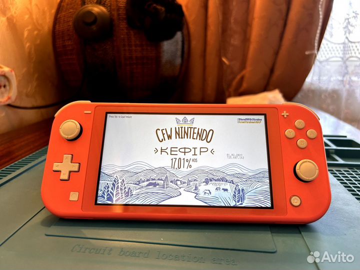 Nintendo switch lite прошитая hwfly