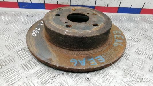Диск тормозной задний toyota RAV 4 ZSA3 (EEA06L902