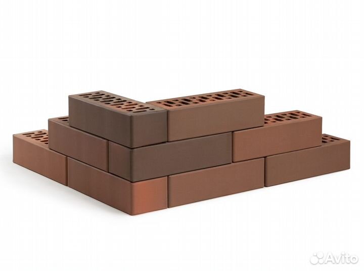 Кирпич облицовочный гладкий / баварская кладка
