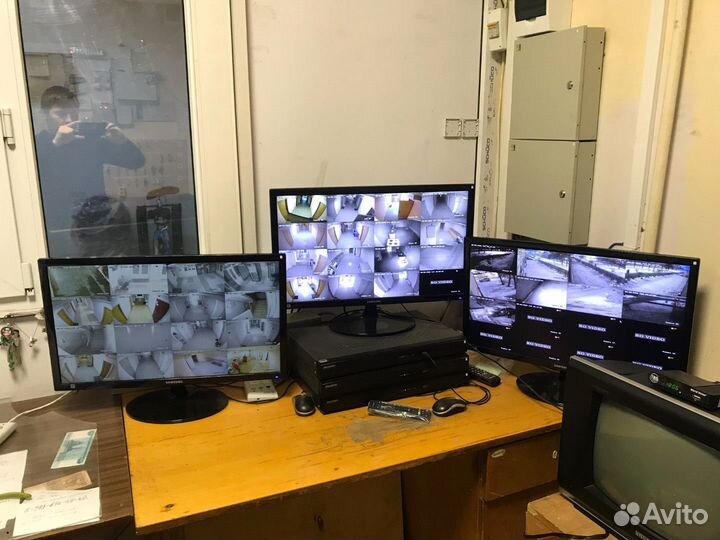 Комплект видеонаблюдения / Установка