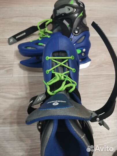 Коньки детские раздвижные 34 37