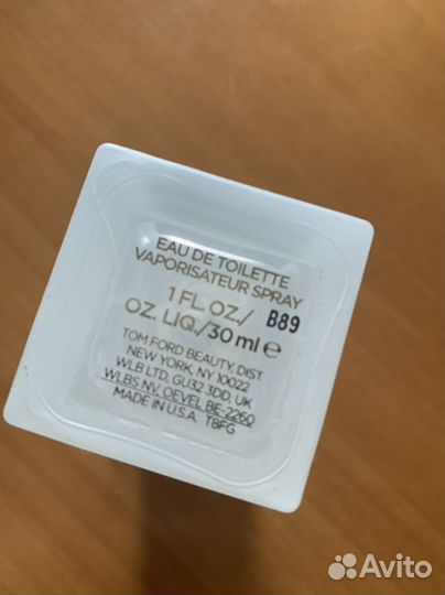 Духи том ford