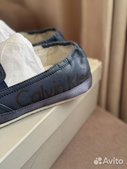 Слипоны натуральная кожа Calvin Klein 45