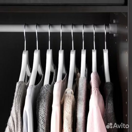 Икеа Бумеранг Вumerang Плечики для одежды, белый