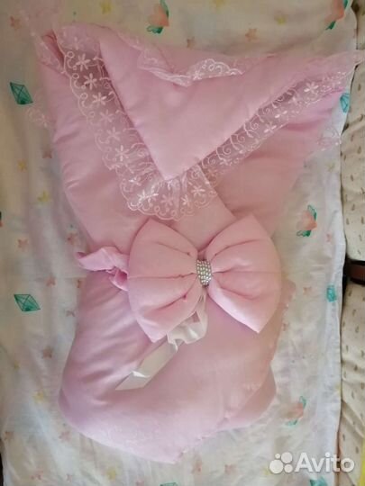 Конверт на выписку для девочки