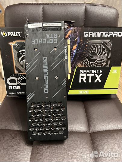 Видеокарта rtx 3070 palit gamingpro