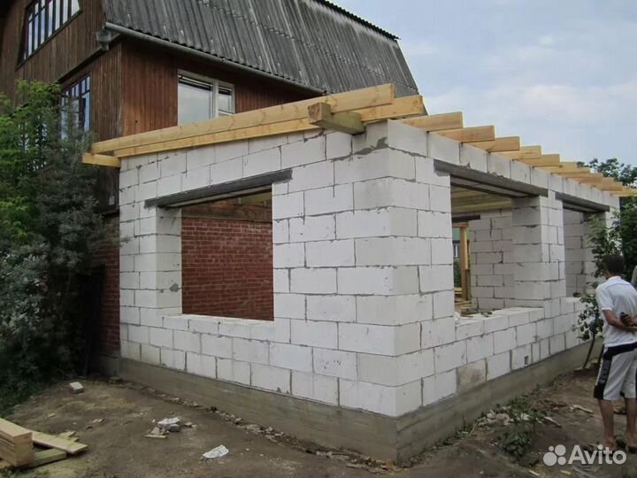 Строительство пристроек к дому