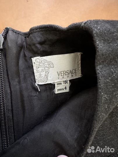 Джинсовое платье Versace