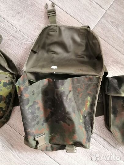 Разгрузка бундесвер и два подсумка (флектарн)