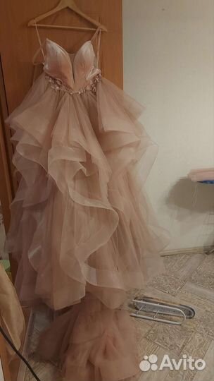 Отпаривание свадебного платья