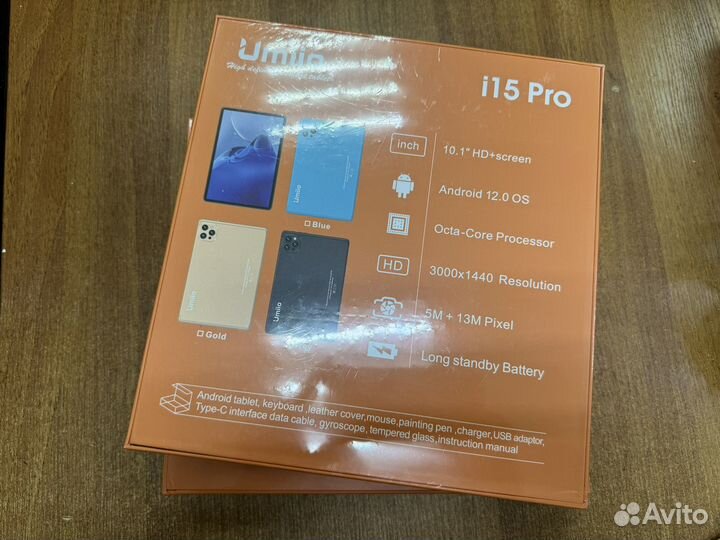 Планшет Umiio i15 Pro 6/128 новые