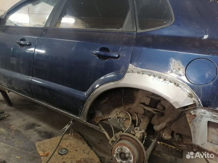 Кузовные пороги и арки крыльев на любой автомобиль