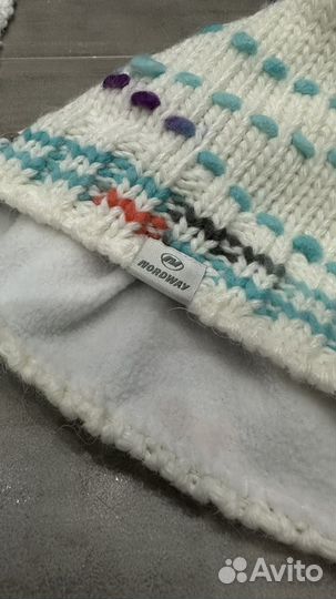 Лыжная шапка, шарф nordway