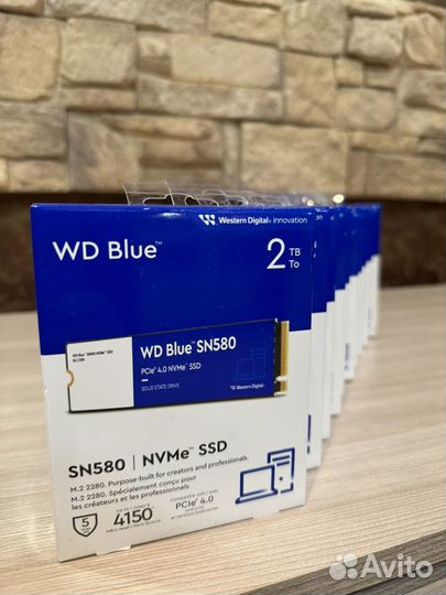 SSD диск 2TB Blue SN580