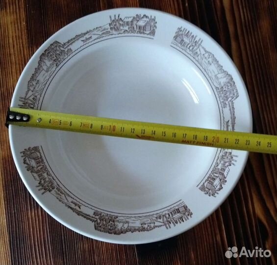 Глубокие тарелки зик 24 см