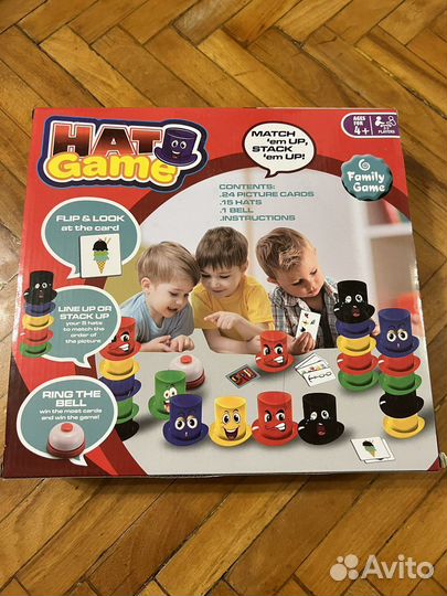 Настольная Игра скоростные шляпки