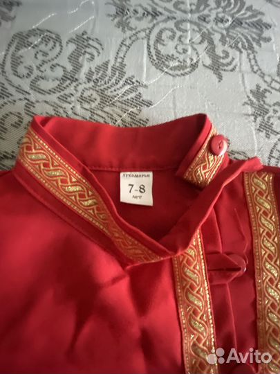 Русская народная рубашка детская