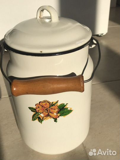 Бидон эмалированный СССР