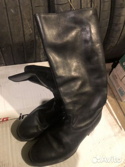 Сапоги кирзовые СССР