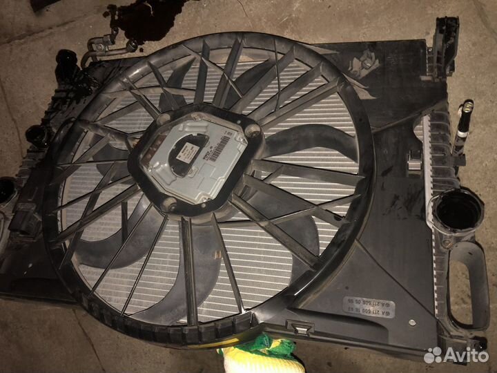 Кассета радиаторов Мерседес w211