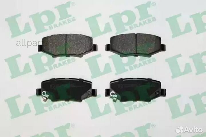 LPR 05P1555 Колодки торм. диск